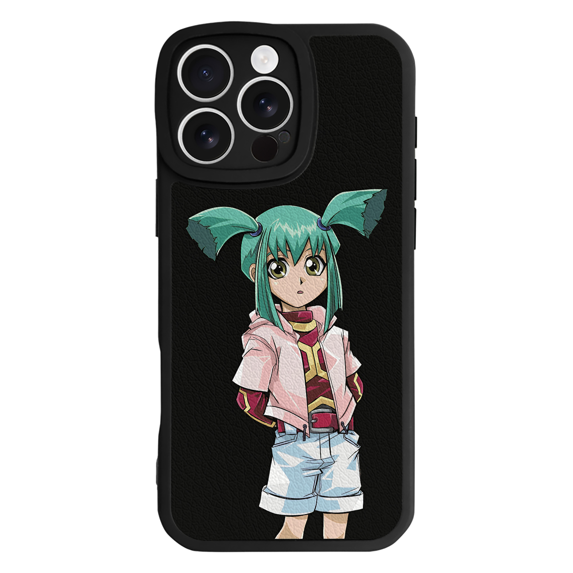 遊☆戯☆王 Yu-Gi-Oh! 【iPhone 16シリーズ対応】シリコンスマホケース（レザー調） 材質：シリコン